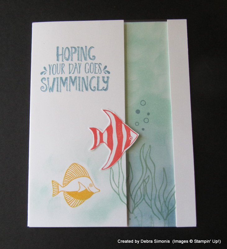 Fish partial window card
