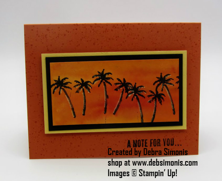 Stampin-Up-Waterfront-Wood-Words-stamp-set-Brush-o-thinking-of-you-card-palm-trees-Debra-Simonis-Stampinup