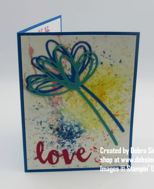 Stampin-Up-Brusho-Color-Crystals-Sunshine-Wishes-Thinlits-love-thinking-of-you-friend-card-Debra-Simonis-Stampinup