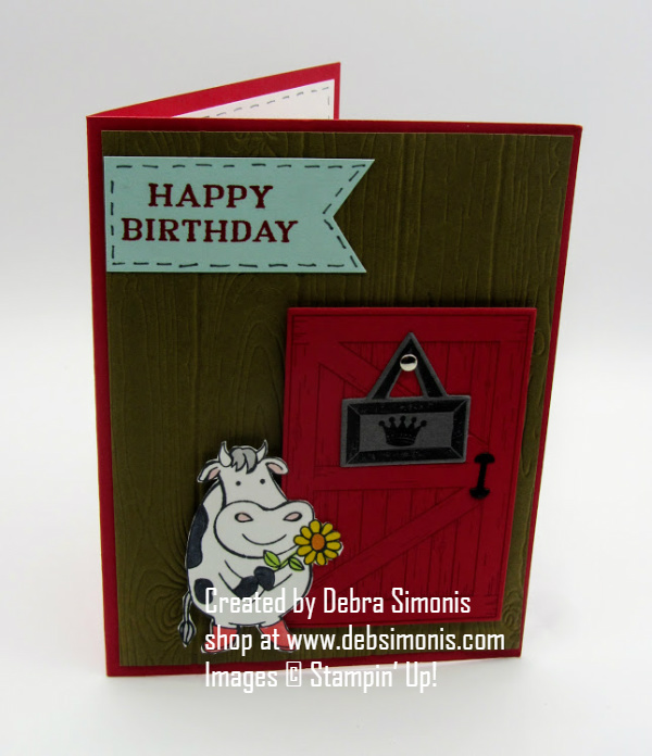 Stampin-Up-Barn-Door-stamp-set-Over-the-Moon-Stamp-set-Perennial-Birthday-stamp-set-birthday-card-cow-card-Debra-Simonis-StampinupWe
