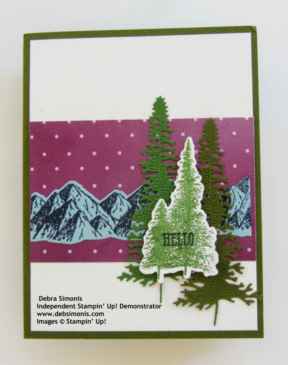 Stampin-Up-Mountain-Air-stamp-set-Majestic-Mountains-Dies-Well-Said-stamp-set-masculine-card-hello-card-Debra-Simonis-Stampinup