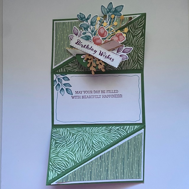 Stampin-Up-Forever-Fern-Itty-Bitty-Birthday-Forever-Flourishing-Dies-fun-fold-birthday-card-inside-view-Debra-Simonis-Stampinup