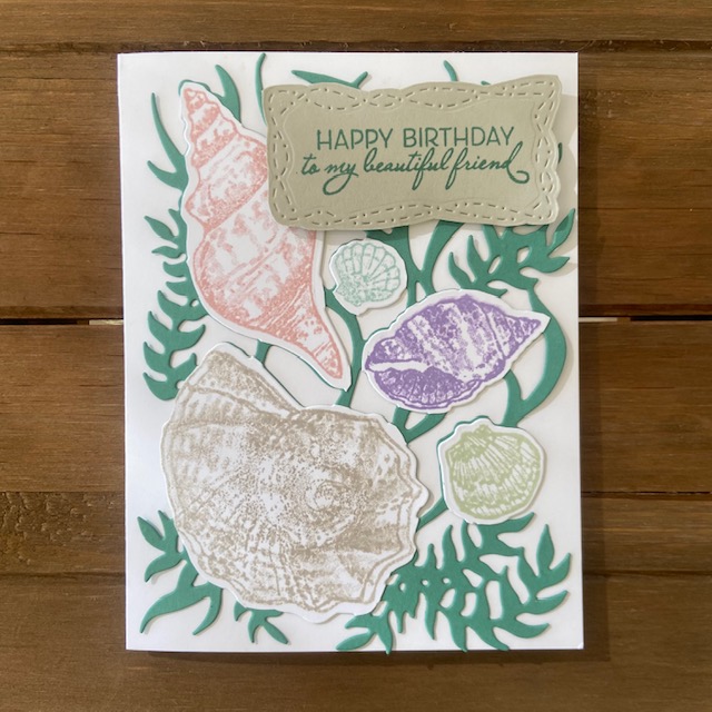 Stampin-Up-Friends-are-Like-Seashells-Seaside-Seashell-Dies-Stitched-with-Whimsy-Dies-birthday-card-Debra-Simonis-Stampinup