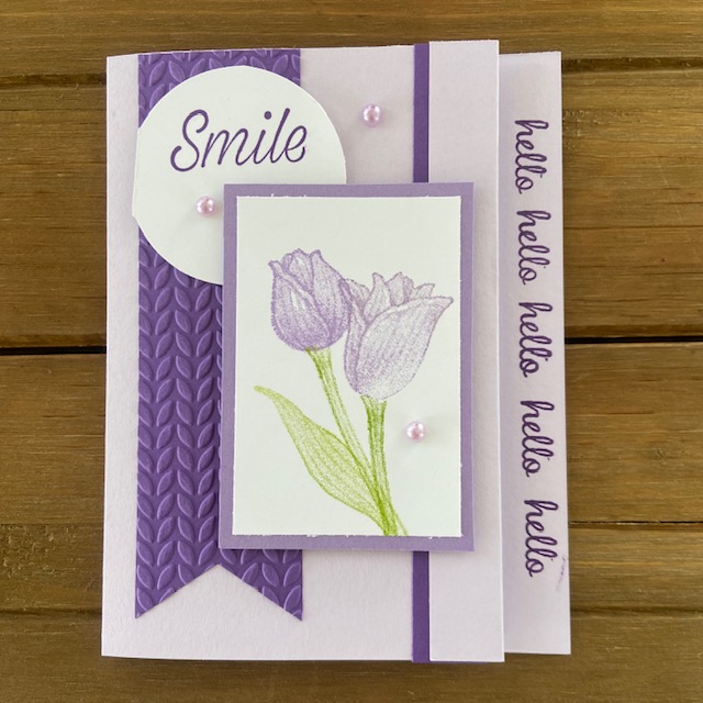 Stampin-Up-Timeless-Tulips-Greenery-Embossing-Folder-Banner-Triple-Punch-Easter-Card-friend-Debra-Simonis-Stampinup