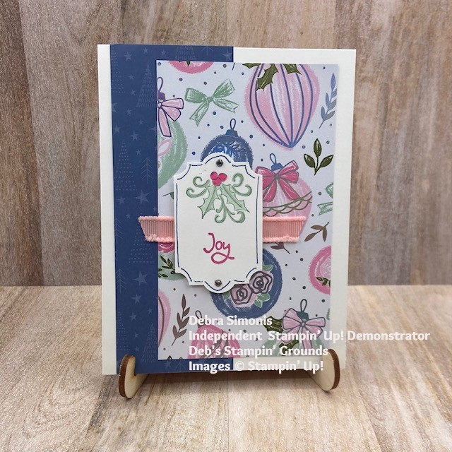 Stampin-Up-Whimsical-Trees-stamp-set-Everyday-Label-punch-Whimsy-Wonder-DSP-Christmas-Card-Debra-Simonis-Stampinup