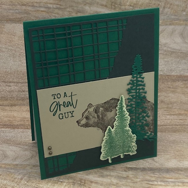 Stampin-Up-Wildlife-Wonder-Split-Texture-Dies-Mountain-Air-masculine-birthday-card-Happy-Fathers-Day-Debra-Simonis-Stampinup