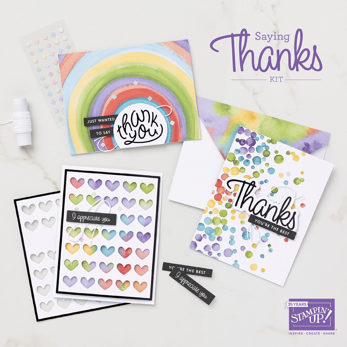 saying thanks all inclusive kit