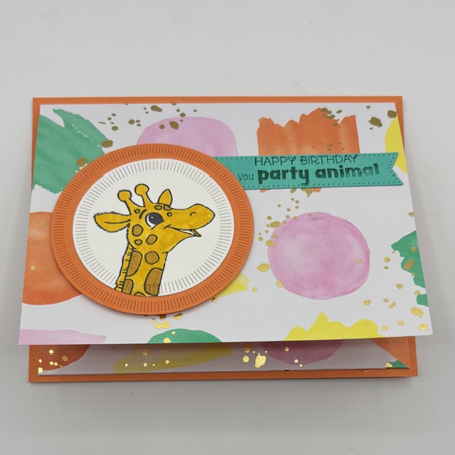 Stampin-Up-Silly-Safari-Stylish-Shapes-Dies-Spotlight-on-Nature-Dies-kids-safari-birthday-card-Debra-Simonis-Stampinup