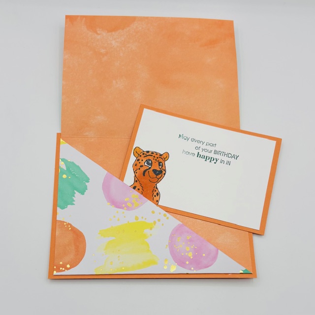 Stampin-Up-Silly-Safari-Stylish-Shapes-Dies-Spotlight-on-Nature-Dies-kids-safari-birthday-card-inside-view-Debra-Simonis-Stampinu