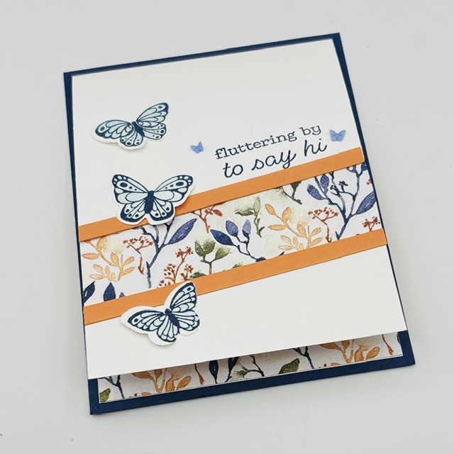 Stampin-Up-All-Aflutter-Bundle-fun-fold-peekaboo-dsp-hello-card-Debra-Simoni